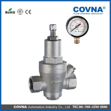Fornecedor chinês 2 polegadas SS304 / latão válvula de redução de pressão para o vapor de água